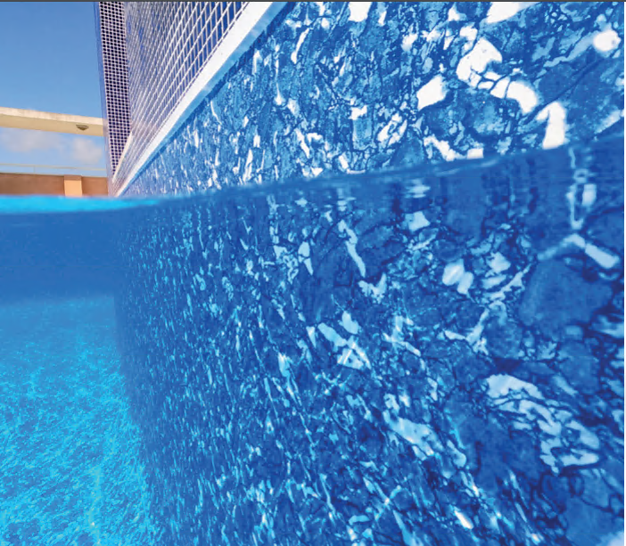 Пленка ПВХ AVfol Decor AD-BLUE MARMOR, синий мрамор, 1.5 мм, ширина 1.65 м в каталоге e-pool.by