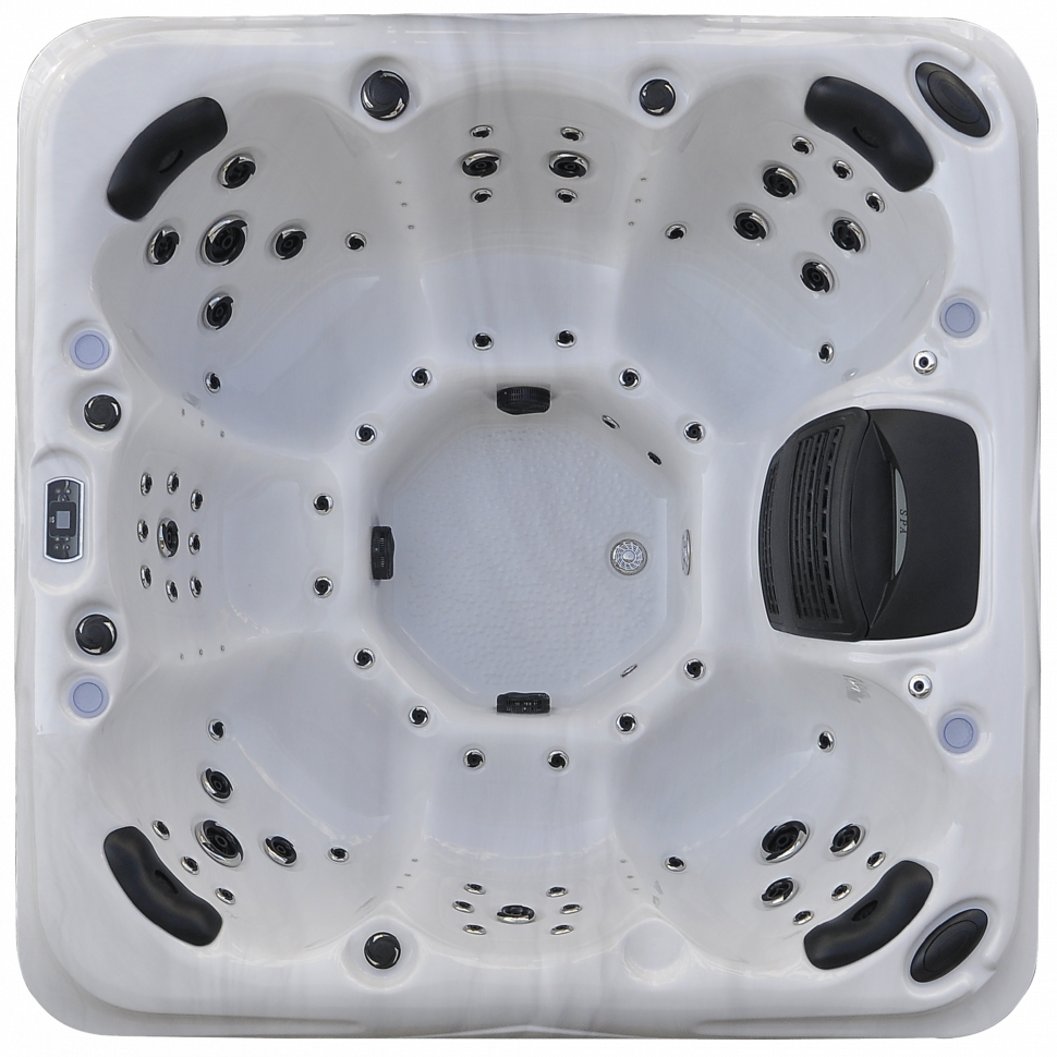 Уличный джакузи СПА Kingston JCS-09S 220х220х97 см