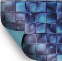 Пленка ПВХ AVfol Decor AD-MOSAIC ELECTRIC, мозаика электрическая, 1.5 мм, ширина 1.65 м 