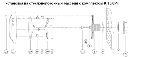 Прожектор светодиодный "RGB" 12В 546 led, пластик, 33Вт, НТ003С-Р/11-11424 от АКВА ТЕХНОЛОДЖИ